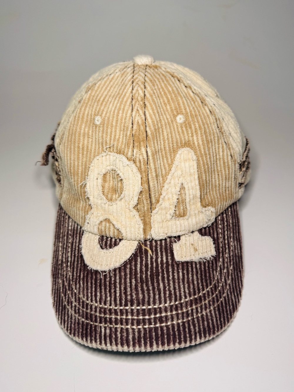 Free People Brown Hollie Varsity Baseball Hat - Picture 2 of 7